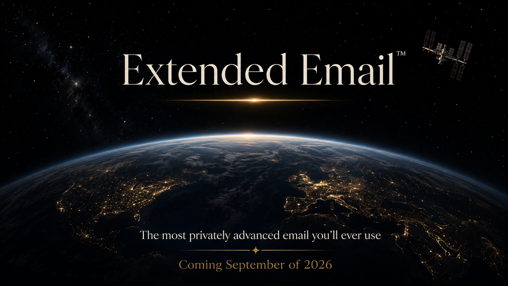 Extended Email announcement artwork